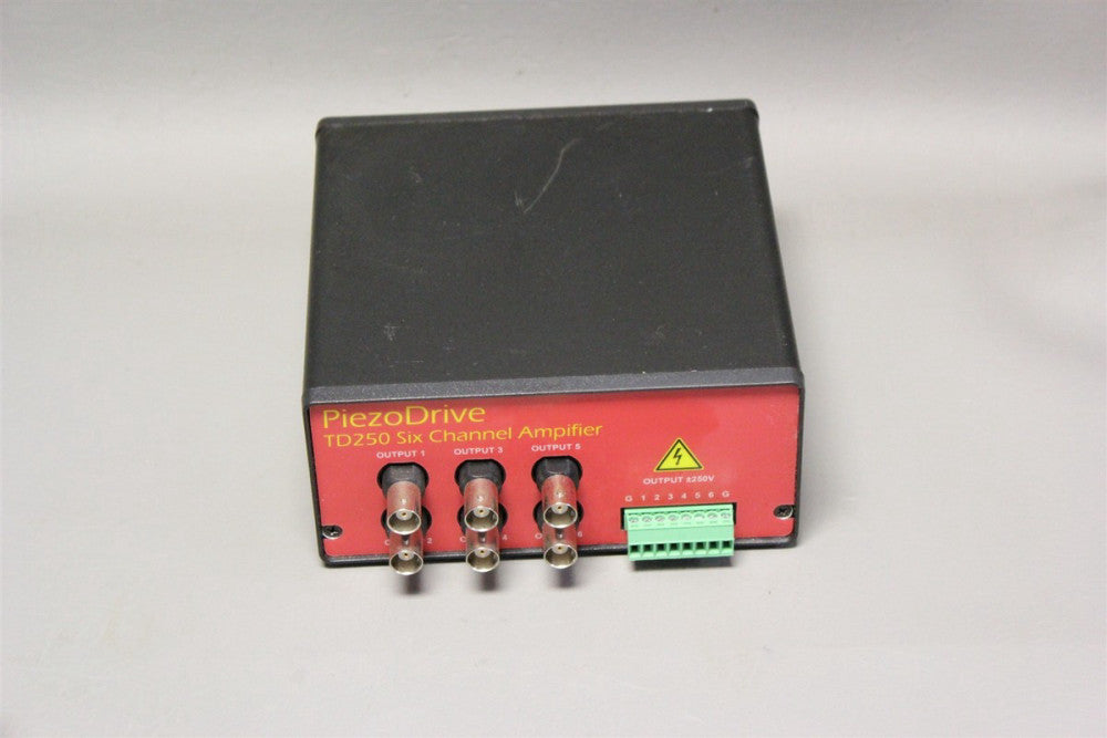 PIEZO DRIVE PIEZODRIVE SIX CHANNEL AMPLIFIER TD250