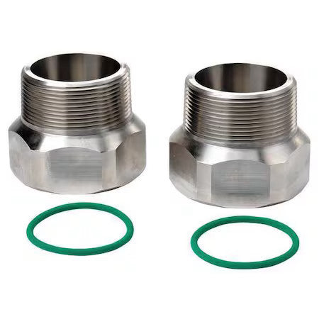 Ifm E40228 Adapter,2 In,For Flow Meter