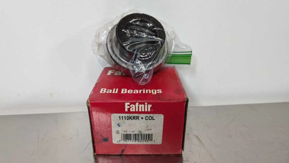 Fafnir 1110KRR+COL Insert Ball Bearing not in original bag 1-5/8" ID w/ Collar