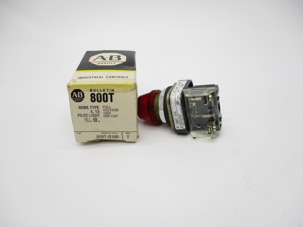 ALLEN BRADLEY 800T-Q10R SER. T (BK/YL) NSMP