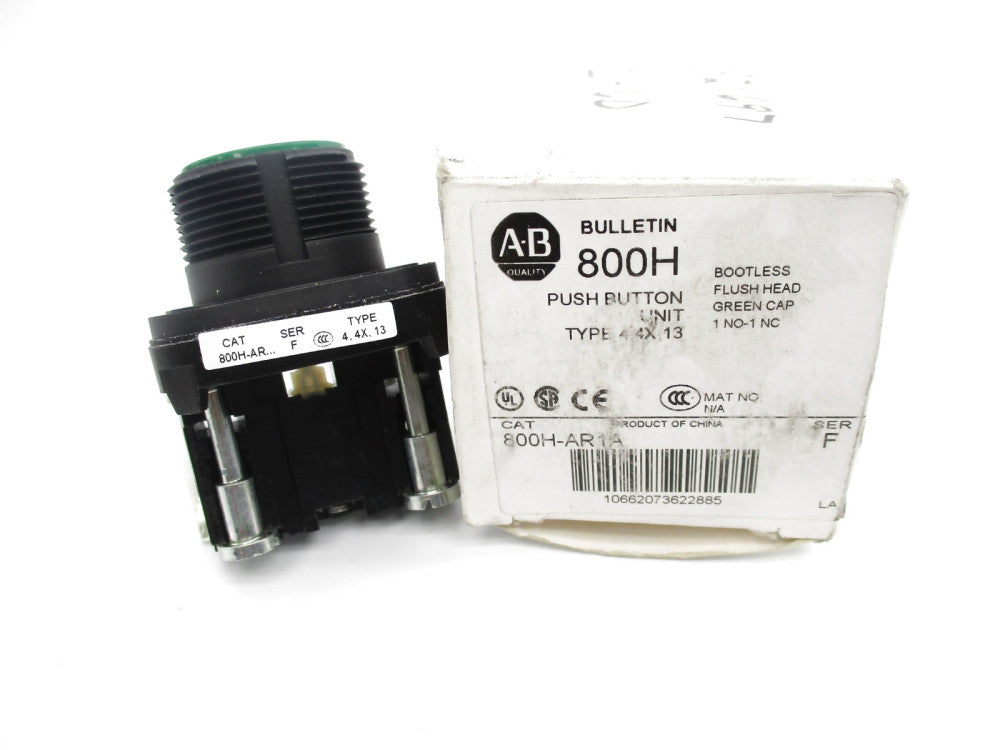 ALLEN BRADLEY 800H-AR1A SER. F (WH) NSMP