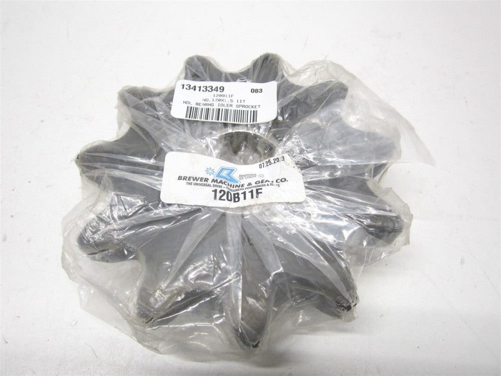 Brewer Machine (120B11F) 1.5000 x 3.5625 11 Teeth Steel Chain Idler Sprocket