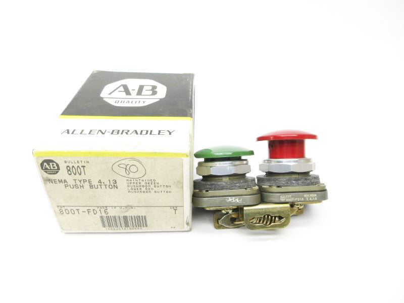 ALLEN BRADLEY 800T-FD16 SER. T (BK/YL) NSMP