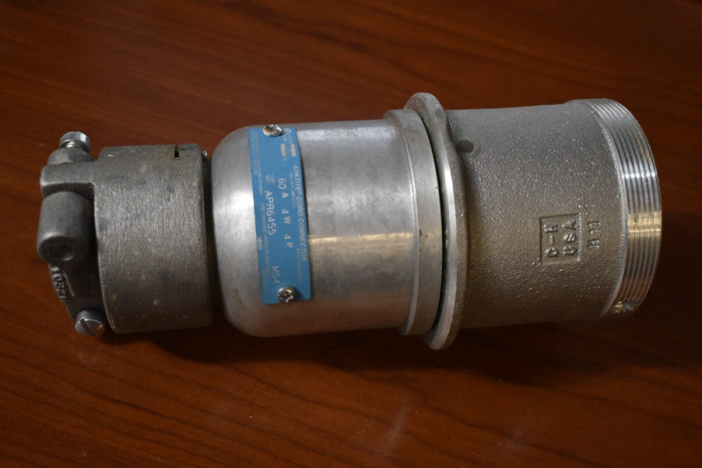 Crouse-Hinds APR6455 Arktite Pin & Sleeve Connector (60A, 4-Wire, 4-Pole)