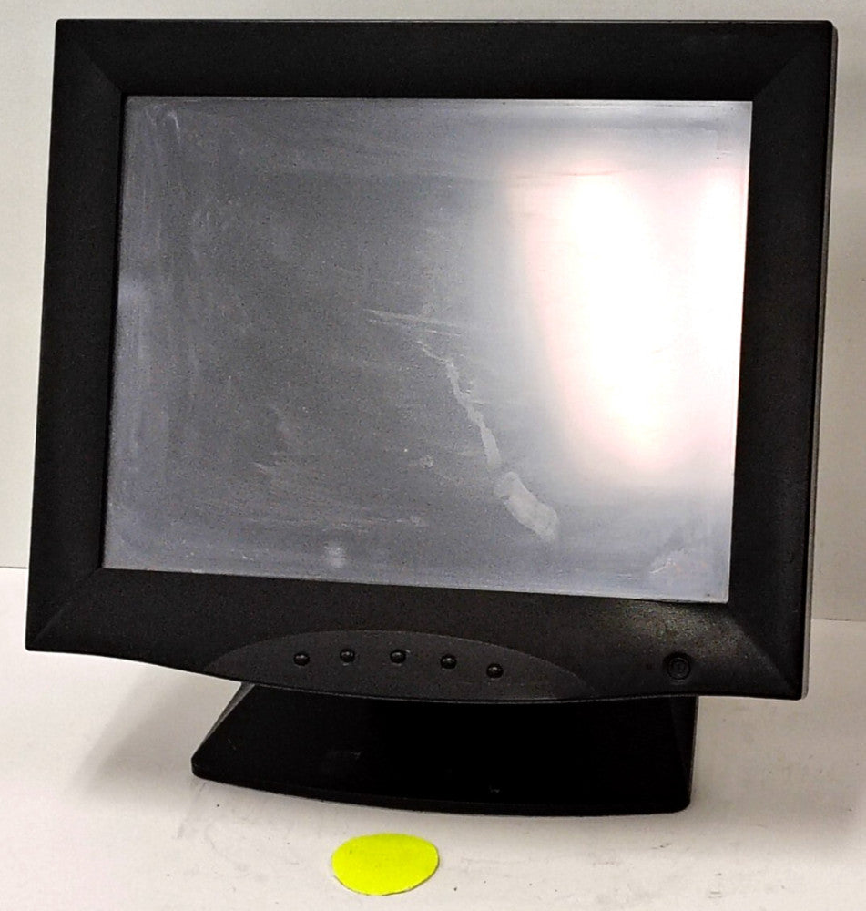 TEK-VISIONS 15" TFT LCD MONITOR AMR FLAT PANEL 12V DC 3.0A 710A