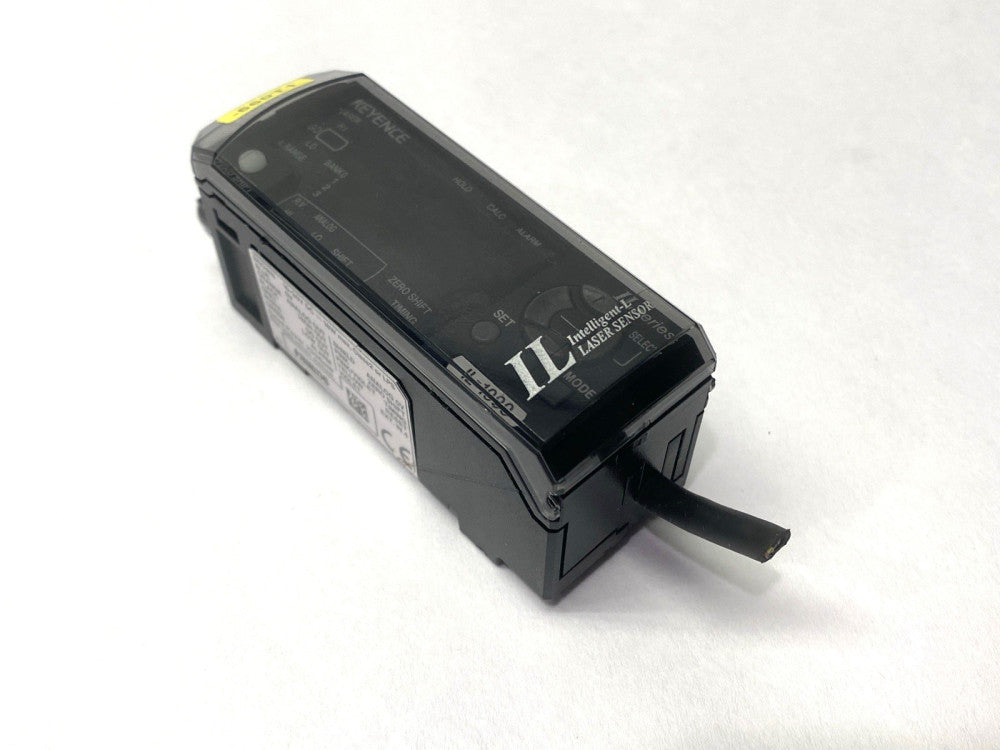 Keyence IL-1000 Analog Laser Sensor Amplifier Main Unit CUT CORD