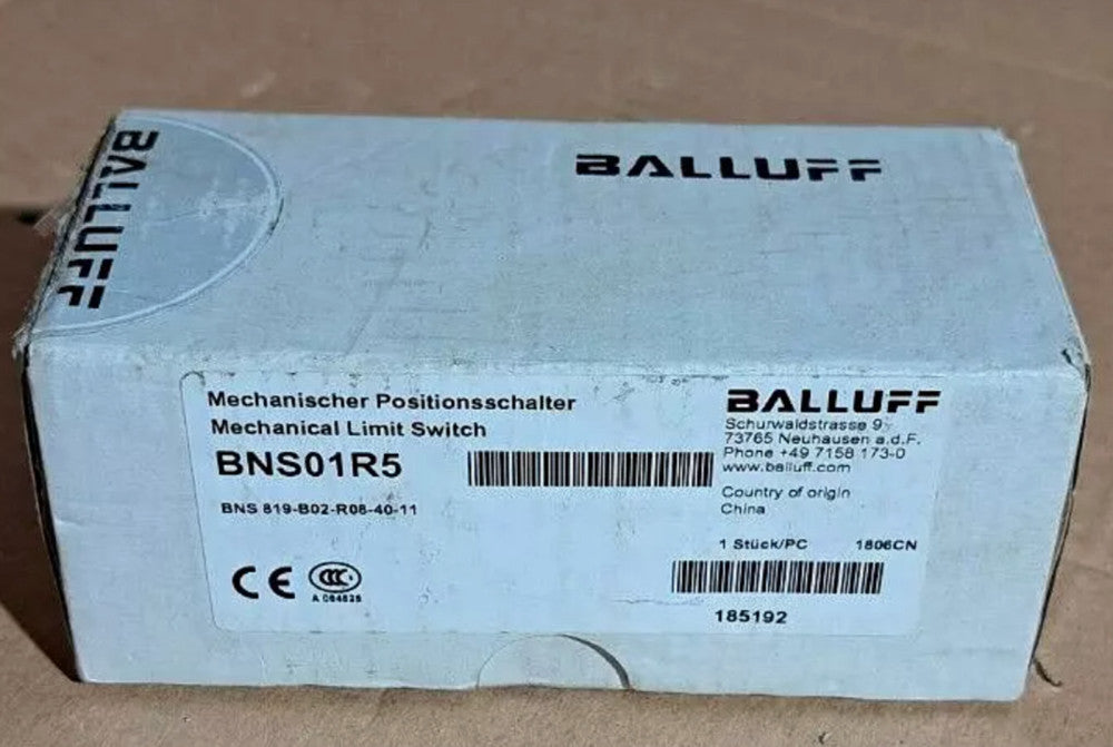 One Brand New BALLUFF BNS819-B02-R08-40-11 BNS 819-B02-R08-40-11 Limit Switch