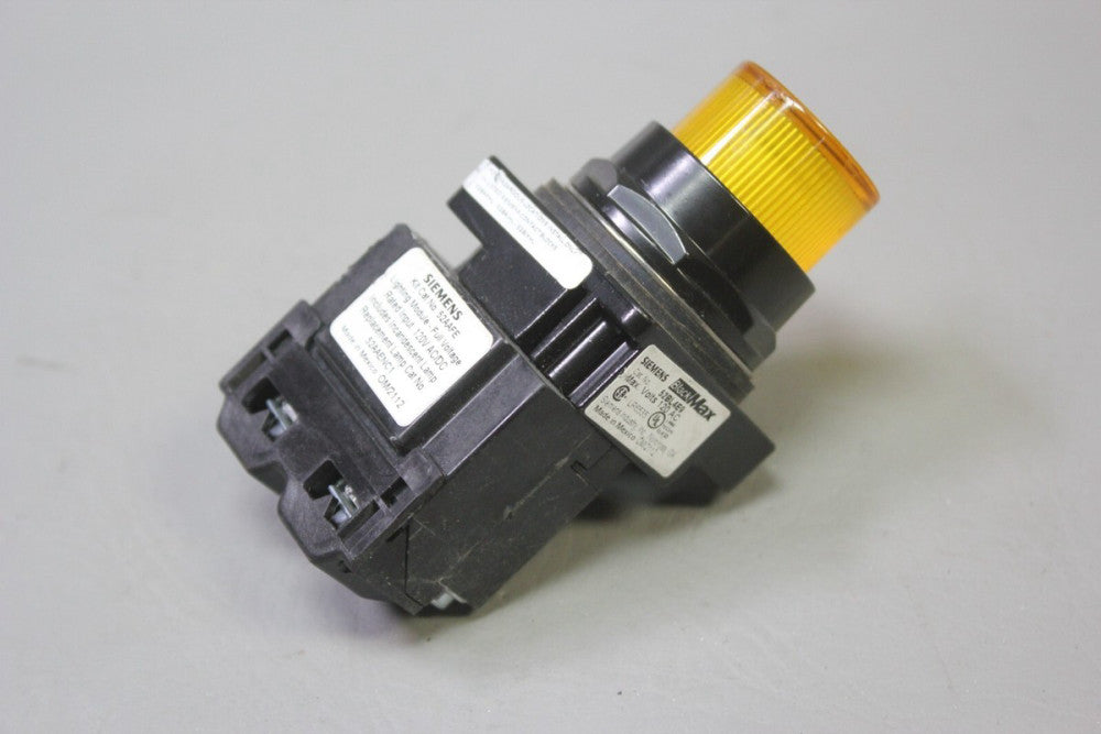 NEW SIEMENS 52BL4E9 BLACK MAX LIGHT LAMP LED AMBER
