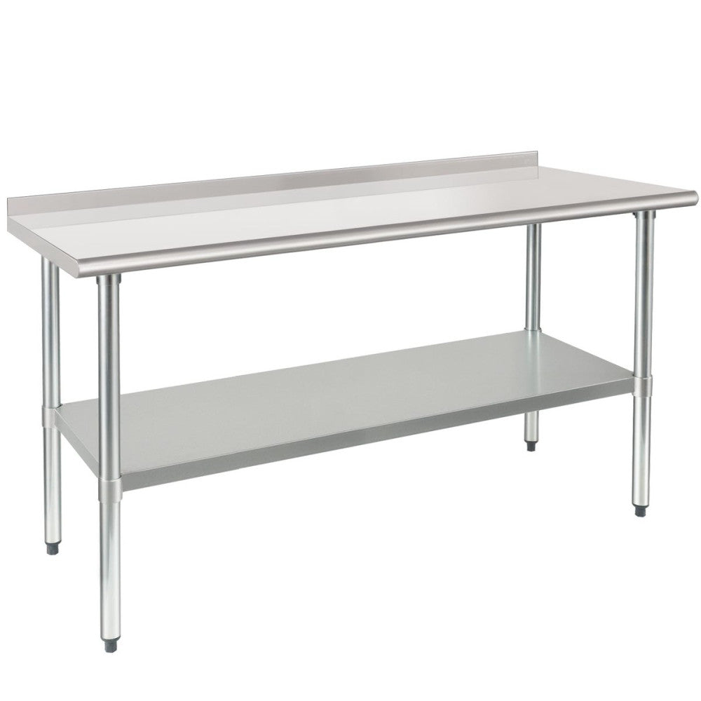 HARDURA Stainless Steel Table Prep & Work Table 24 x 60 Inches NSF Heavy Duty...