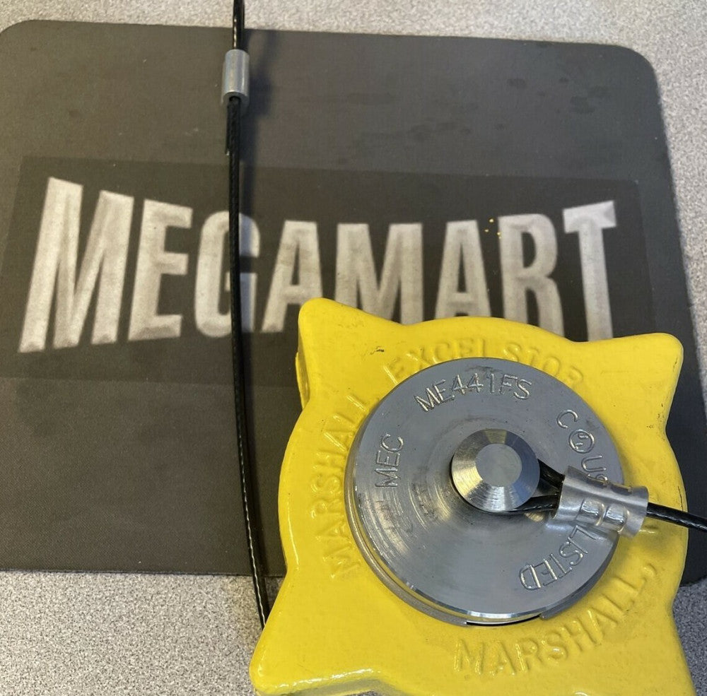 (1) NEW MARSHALL EXCELSIOR ME441FS STEEL CAP ADAPTER 3 1/4"  W/ CABLE ATTACHED