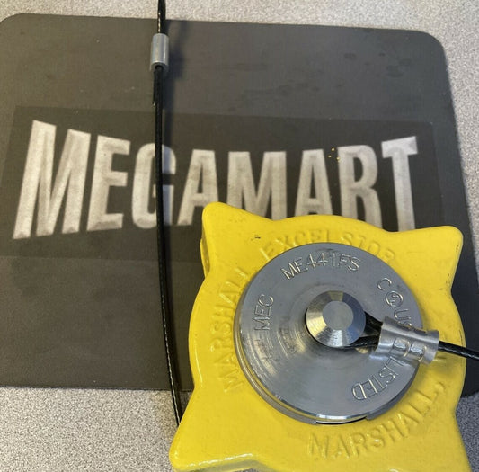 (1) NEW MARSHALL EXCELSIOR ME441FS STEEL CAP ADAPTER 3 1/4"  W/ CABLE ATTACHED