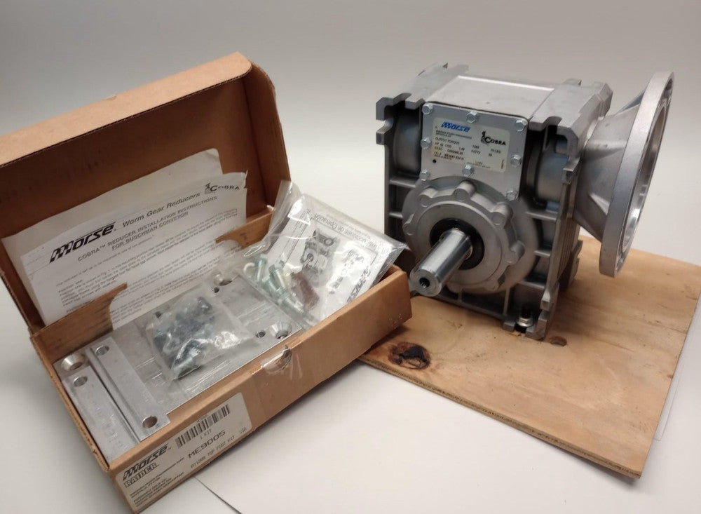 Morse C26Q56L30 Cobra Gear Box 1303In-Lb 1.48hp Ratio 30:1 ME2043-E04-N