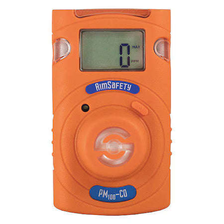Macurco Pm100-Co Single-Gas Detector, Audible, Vibrating, Visual, 2 Yr Battery