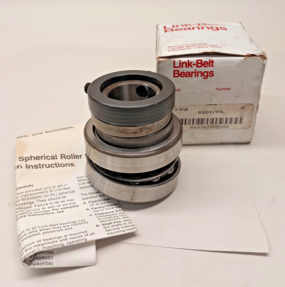 Link-Belt B22419HL Insert Roller Bearing Assembly 1-3/16 (1.1875) bore Timken
