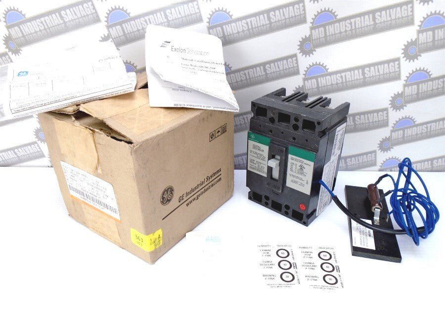 GE - TED136040WL - BREAKER - 40A, 3P, 3PH - 18kA@480V -FACTORY UV Release TEDUV4