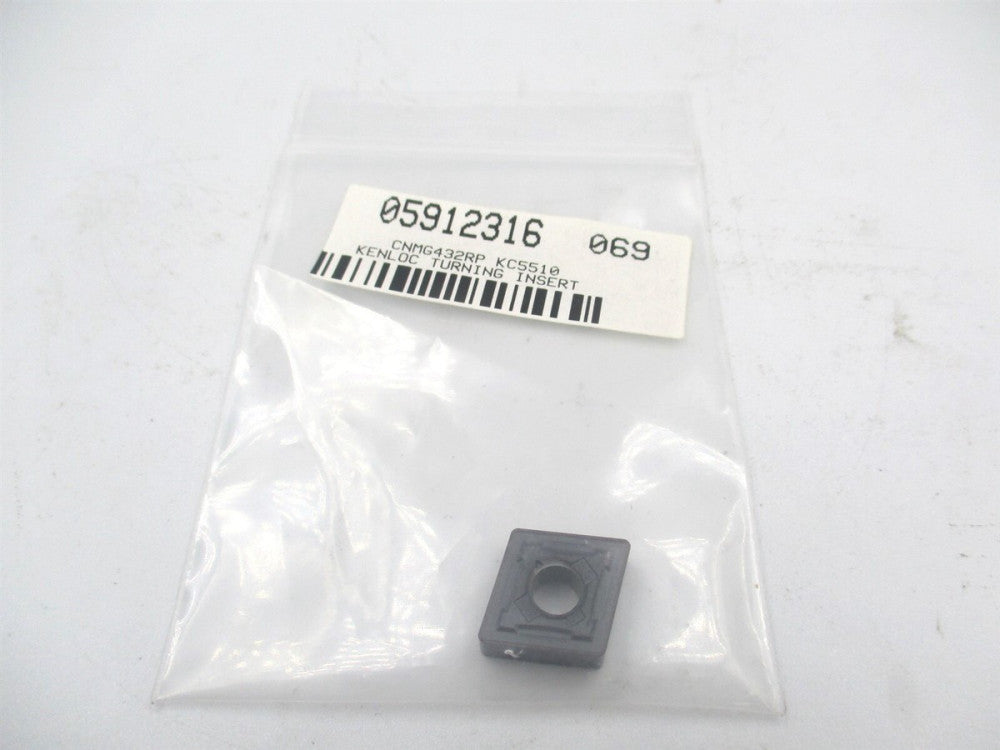 Kennametal (2244991) CNMG432RP KC5510 1/32 Carbide TiAlN Diamond Turning Insert