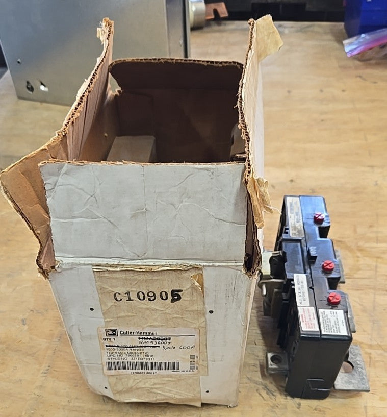 NEW OLD STOCK  WESTINGHOUSE CUTLER HAMMER HMA3600T TRIP UNIT