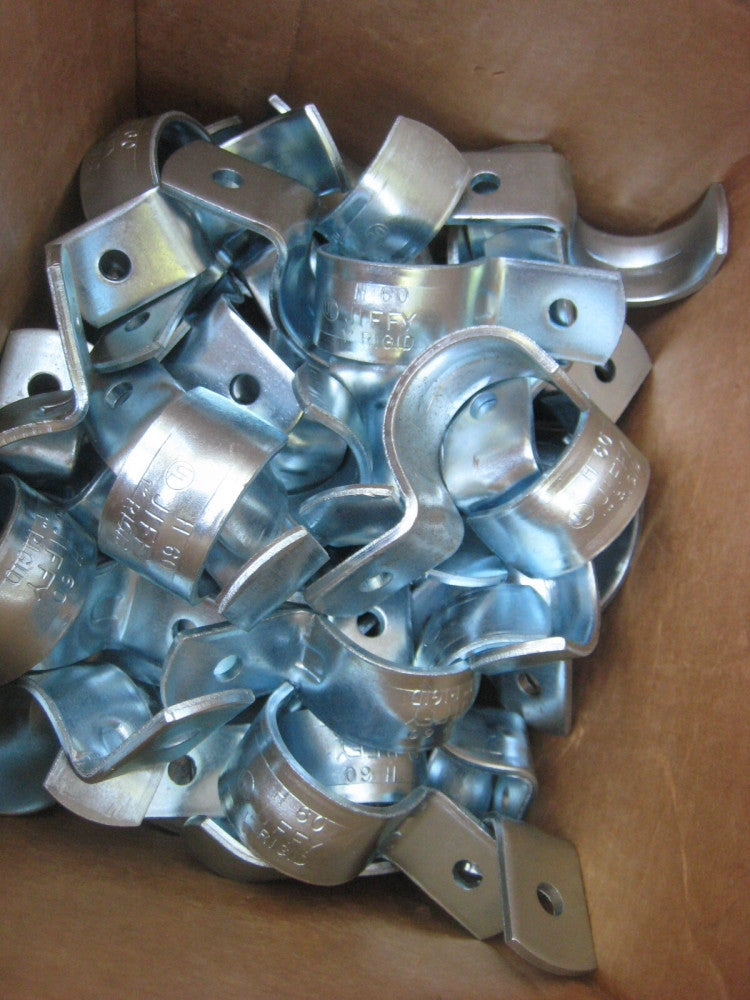 75 yes 75 Minerallac H60 Jiffy Clip H60 1-Hole Heavy Duty 1" Conduit Straps USA