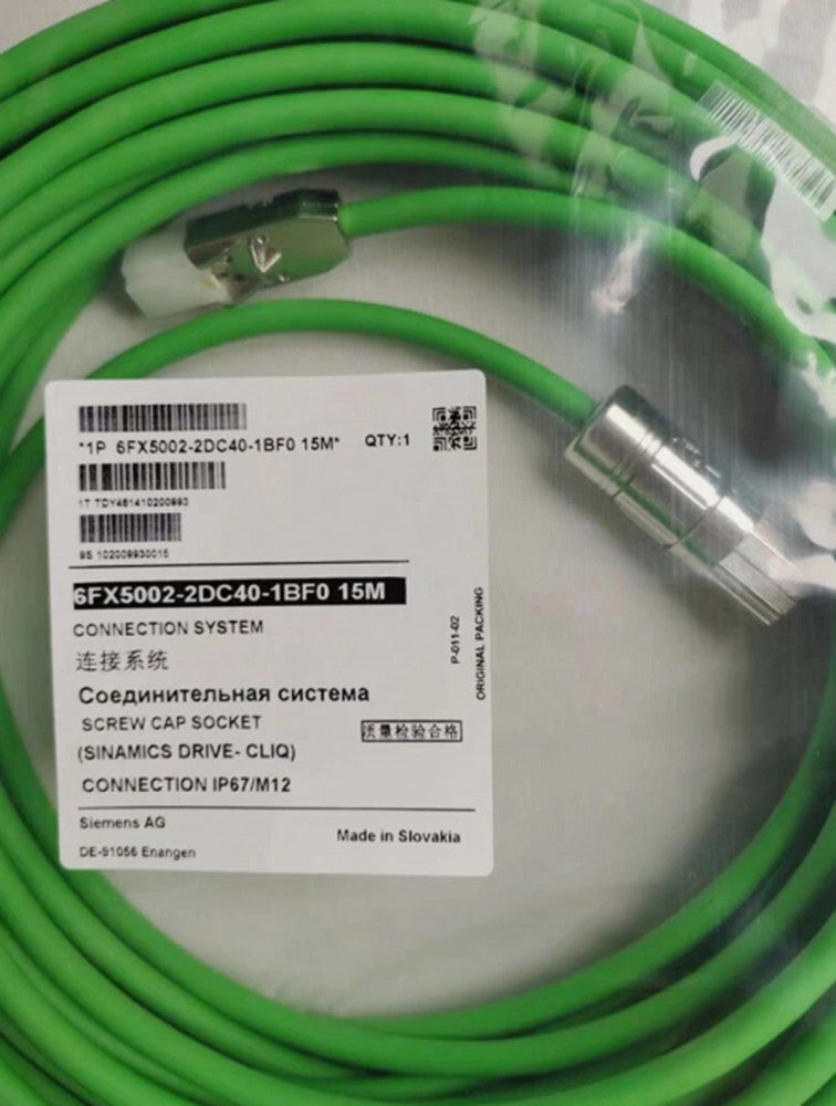 One Brand New SIEMENS 6FX5002-2DC40-1BF0 Encoder Cable 15m