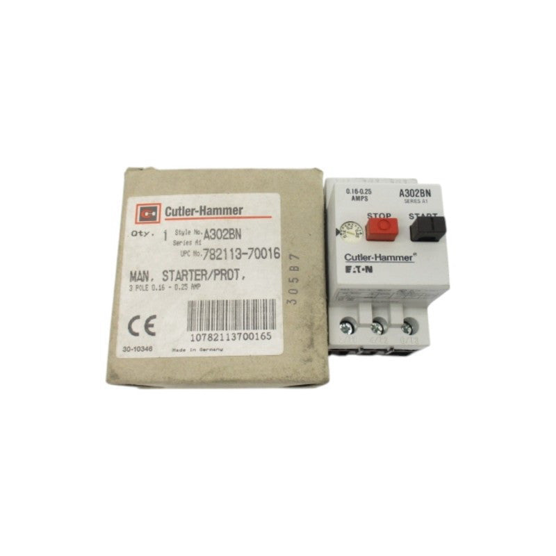 CUTLER HAMMER A302BN SER. A1  690V 0.16-0.25A NSMP