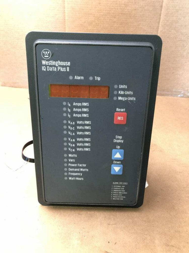 Precise Dat Plus Ii Westinghouse IQ Data Plus II Line Metering and Protection System 120/2 ...