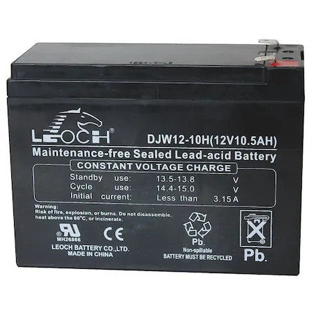 Edwards Signaling 12V10a Fire Alarm Battery,10 Amps