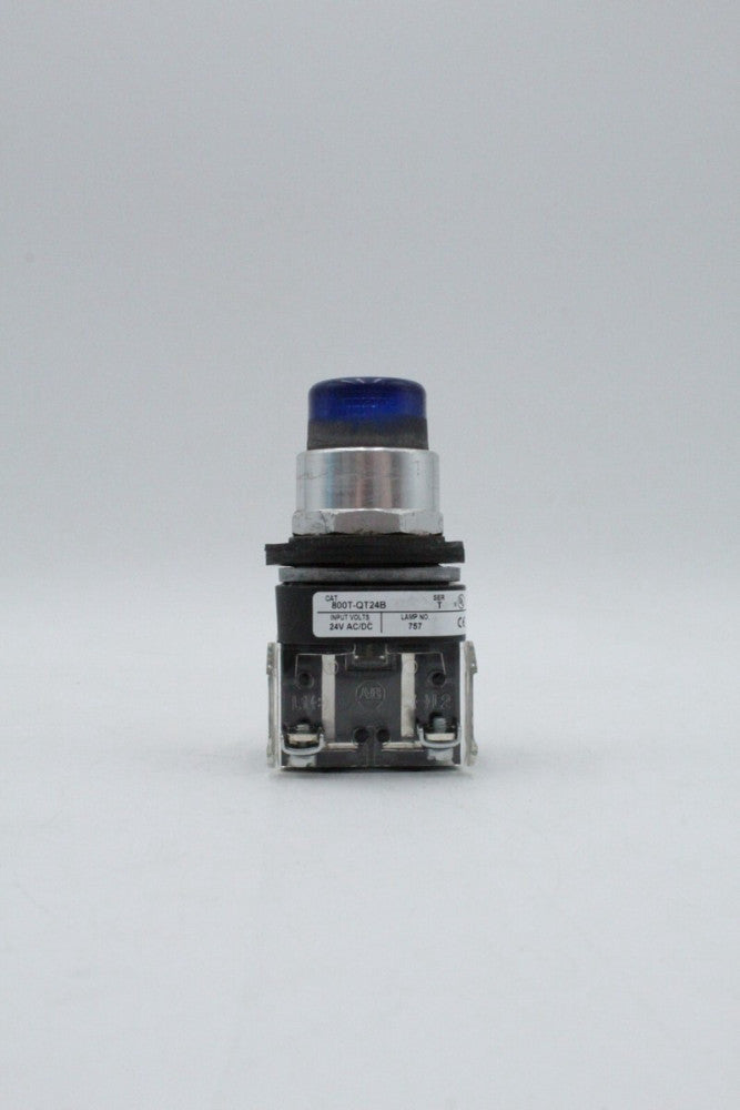 Allen-Bradley 800T-QT24B Blue Illuminated Push Button