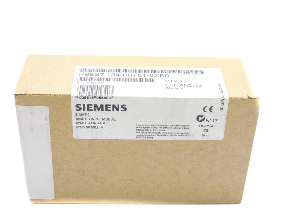 SIEMENS 6ES7134-0HF01-0XB0 NSFS