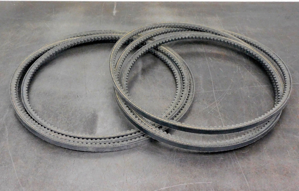 Bando - 3VX-1000 Ban/Set Power Ace Cogged Wedge V-Belt Matched Set of Two (2)