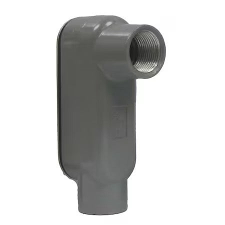 Hubbell Killark Olb-6Cg Conduit Outlet Body W/Cover,Aluminum,Lb