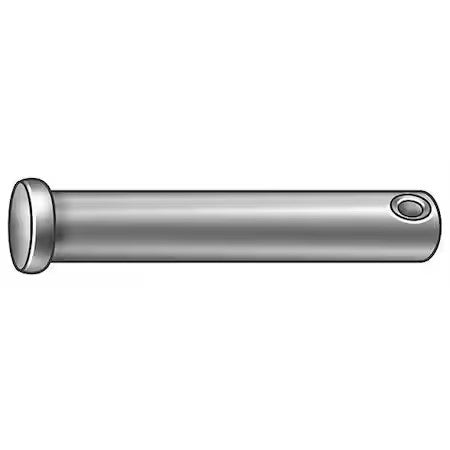 Zoro Select U39797.112.0800 Clevis Pin,Steel,1-1/8 In. Dia.