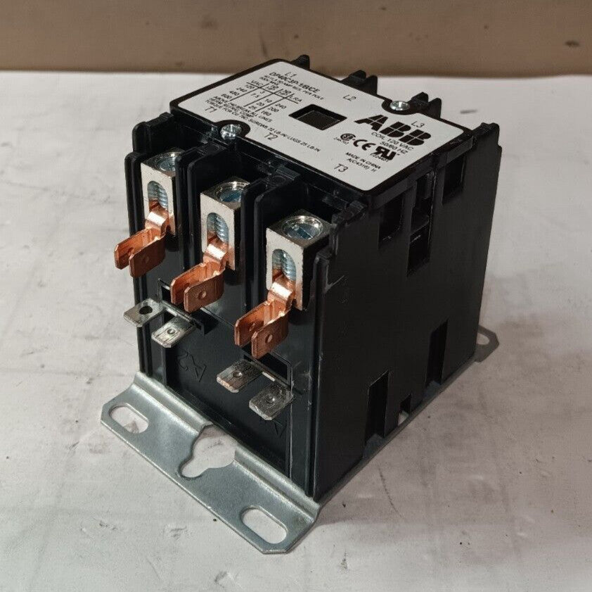 NEW ABB DP40C3P-1/B/CE 40 AMP DEFINATE PURPOSE CONTACTOR 3P 3Ø 600 VAC 120V COIL