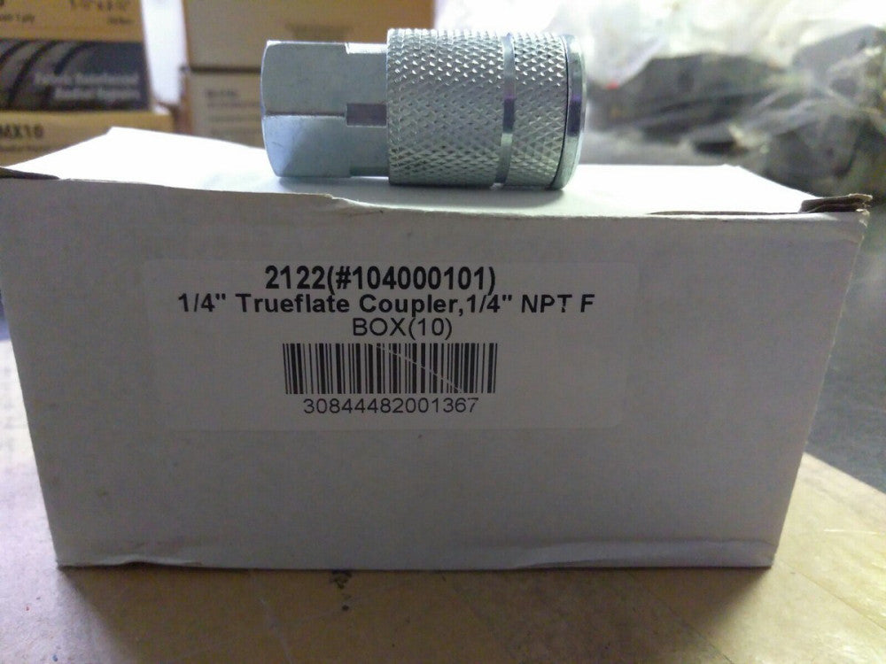 NEW KEX 1/4 Inch Auto Standard Truflate Female 1/4 Inch Npt Air Coupler