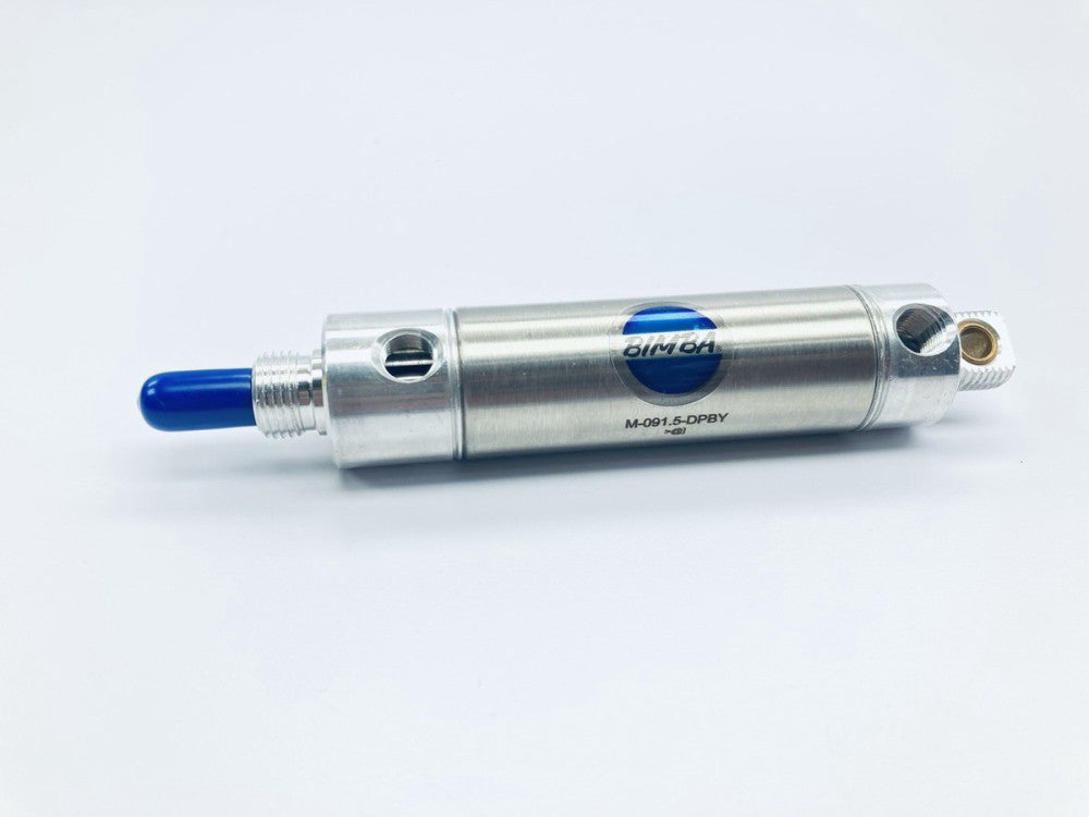 BIMBA M-091.5-DPBY Pneumatic Cylinder 1-1/2"-Stroke 1-1/16"-Bore 5/16-24-Thread