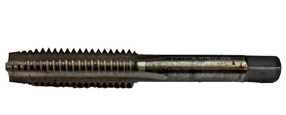 NATIONAL CUTTING TAP WITH TAPERED CHAMFER  7/16"-14 NC HS GH3