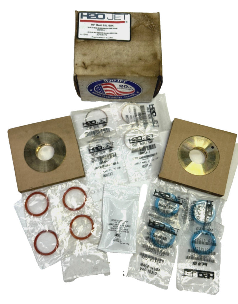 H2O JET HP SEAL KIT, 60K, 302004-1, 2" OD, 7/8" ID