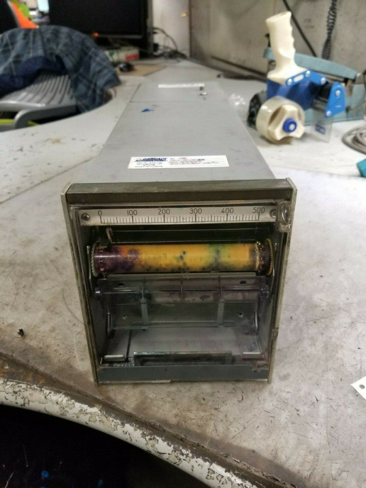 FOXBORO 124-FE SCANFOLD CHART RECORDER 115 VAC 3-15 PSIG 3.1 VA