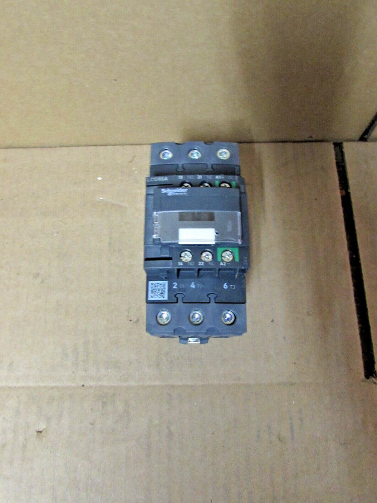 SCHNEIDER ELECTRIC, LC1D80ABBE, 80A/37kW/24V CONTACTOR, N/NIB! MAKE OFFER!!