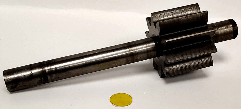 UNBRANDED GEAR SHAFT COMPONENT W/ 3/16" X 1-1/2" KEYWAY 8-1/4" OAL STEEL