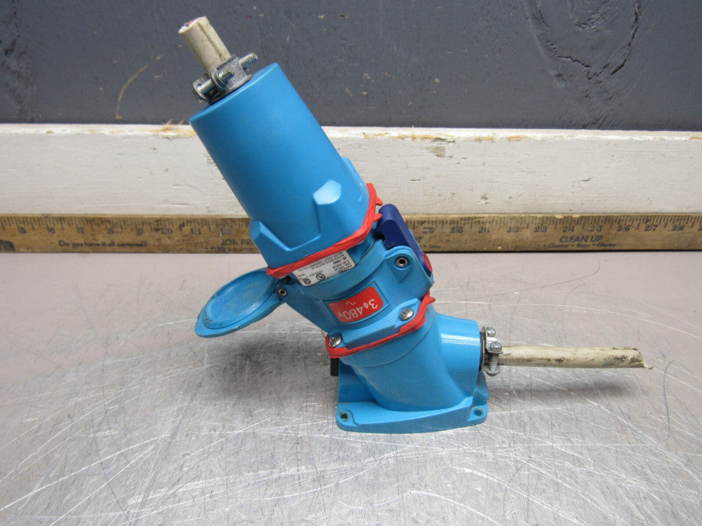 MARECHAL MELTRIC DSN 20A PIN & SLEEVE PLUG & RECEPTACLE 20A 480V 5HP XLNT USED