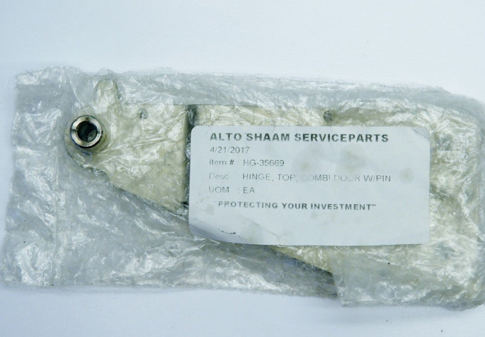 Alto Shaam HG-35669 Hinge, Top, Combi Door w/ Pin Genuine OEM New