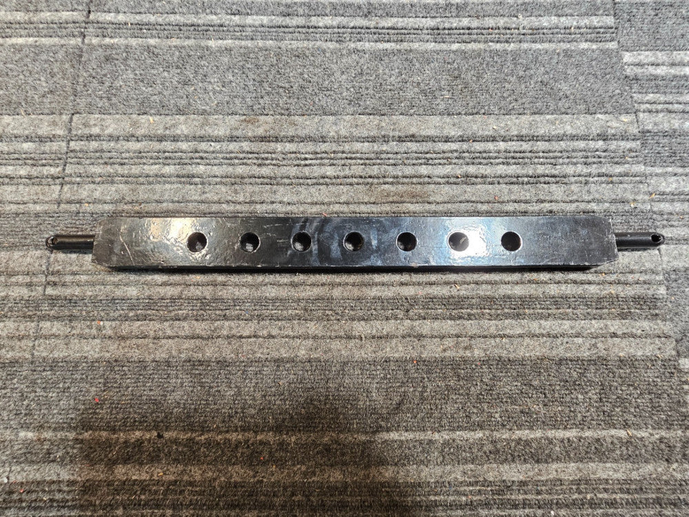 Koch 4030013 Drawbar Cat 0 7-Hole 20-Inch Spacing Black Durable Heavy-duty