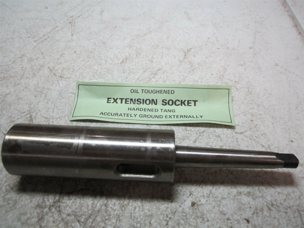 ETM 1 Morse Taper Shank 2 Morse Taper Bore Oil Toughened Extension Socket