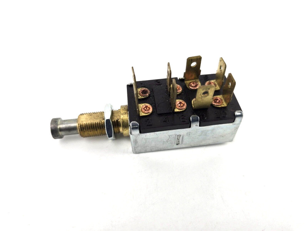 NOS Cole Hersee TPTT Normally Open Door Momentary Switch 12V 5A 8 Blade 91050