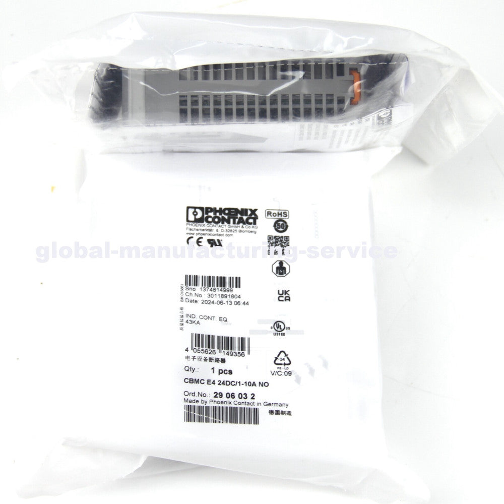 NEW Phoenix Contact CBMC E4 24DC/1-10A NO 2906032 module