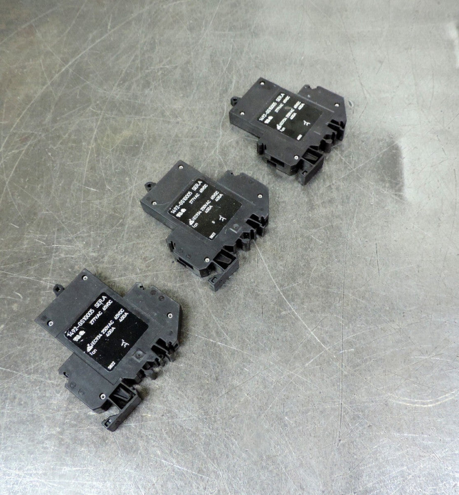 Allen Bradley 1492-GS1G005 Breaker Series A  277VAC 65VDC Lot of Three (3)