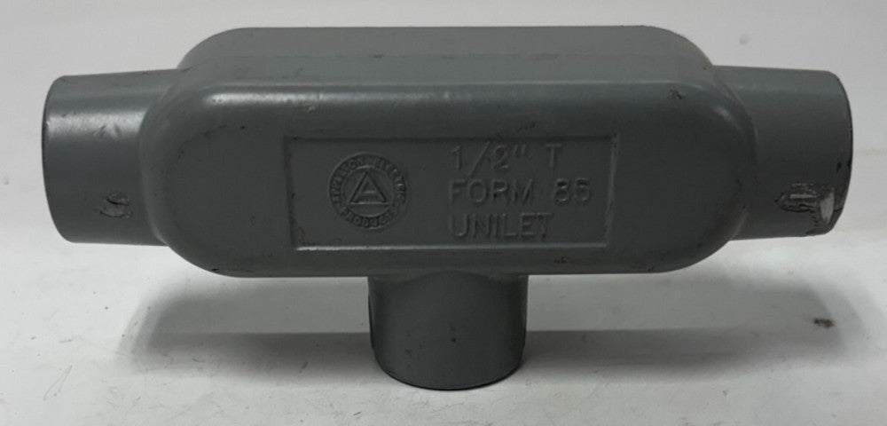 APPLETON GROUP T50T-A 1/2" FORM 85 SET SCREW UNILET HUB SIZE 1/2" CAST ALUMINUM