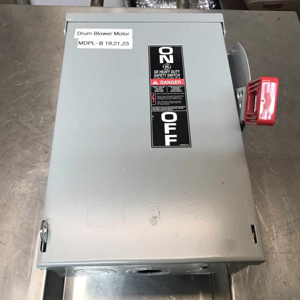 General Electric THN3361R Heavy Duty Safety Disconnect Switch 30A 600V