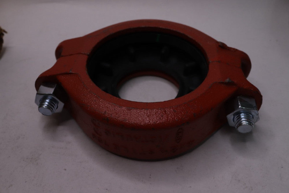 Painted Grooved Reducing Coupling 4" x 2-1/2" 