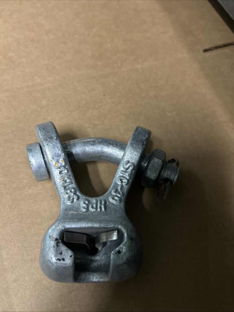 New SYC-30 Socket Y Clevis 30,000 lbs HPS 2 Heavy Duty Silver  2114 SHIPS FREE!